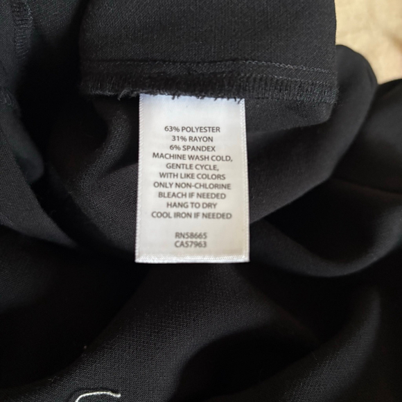 Women's Chelsea28 Black Square Neck Midi Dress XS - Picture 13 of 14